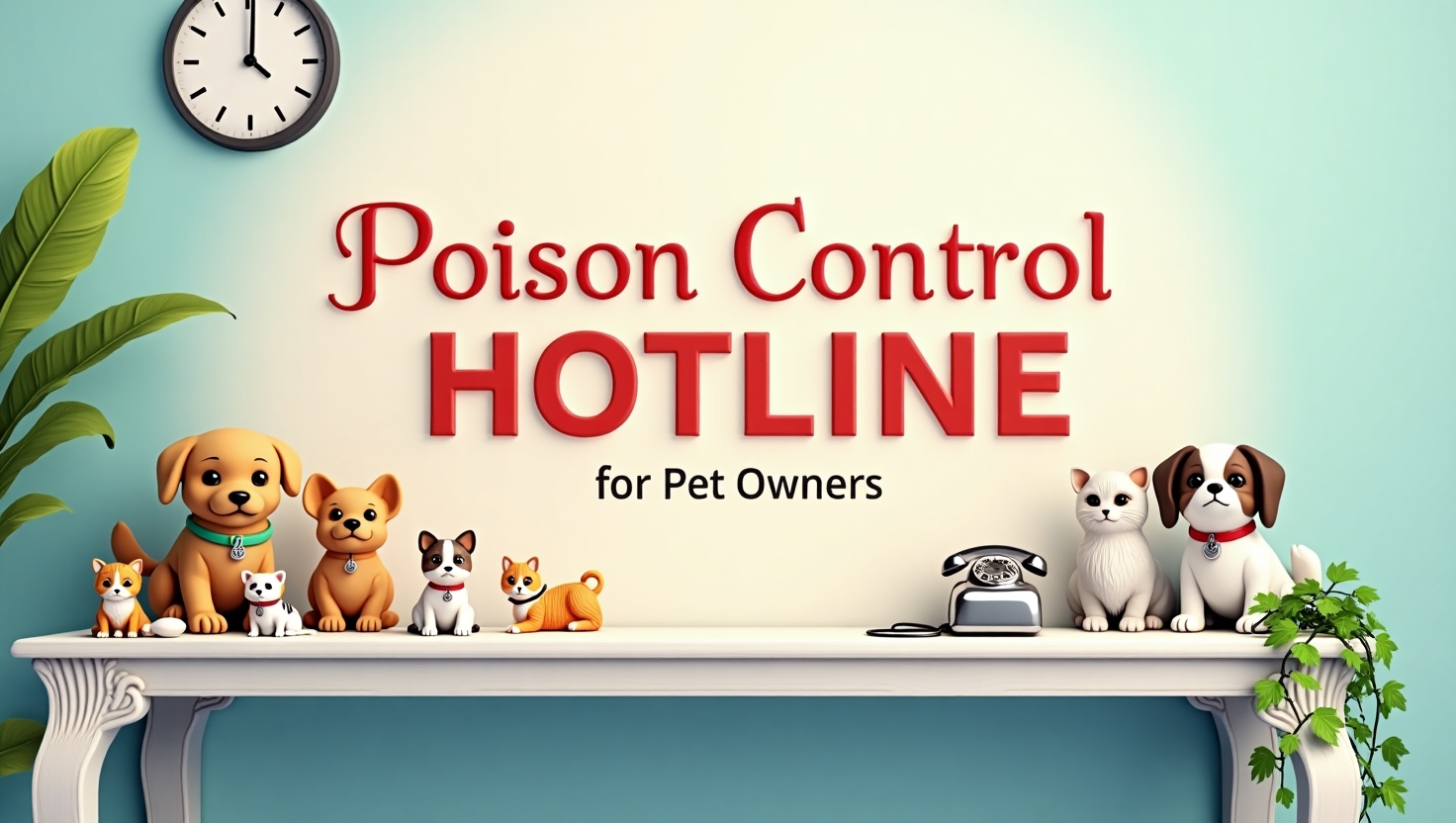 Poison Control Hotline Subscription for Pet Owners